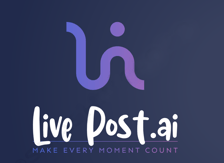 LivePost.ai logo