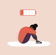 une femme qui n'a plus d'énergie