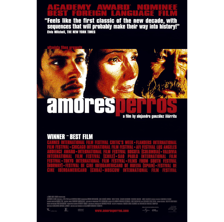 Portada de la película Amores Perros.