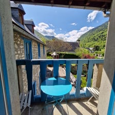 balcon d'une chambre