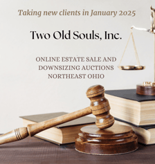 Online estate sales and downsizing auctions in Northeast ohio