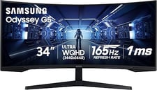 Experience Unmatched Gaming with the Samsung 34' Odyssey G5 Ultra-Wide Monitor