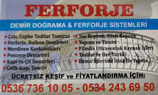 FERFORJE İŞLERİMİZ