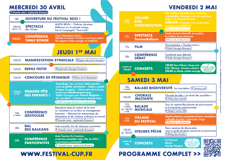Image du programme du festival CUP25