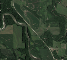 Aerial imagery of Greene County, Iowa