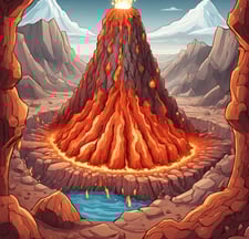 crystal formation from heat time pressure