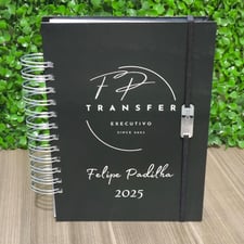 Agenda personalizada com logo