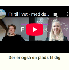 Youtube-film med billede af Gunda Nygaard Vinther og Annika Sigfredsson.
