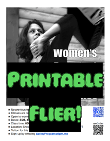 Printable Flier Link