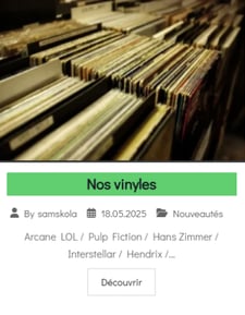 nos vinyles cinepedia