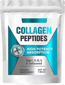 Sachet de collagène riche en Peptides