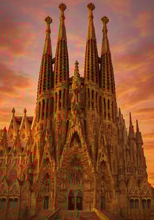 Sagrada Familia, Barcelona, Spain