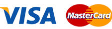 VISA & Mastercard logo for SuperYummy888