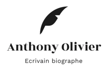 Anthony Olivier - écrivain biographe  logo