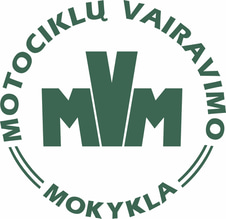 MVM motociklų vairavimo mokykla logo