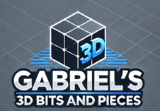 Gabriel's 3d bits and pieces logo