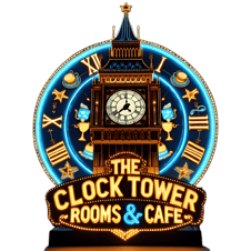 The Clock Tower Rooms & Cafe logo