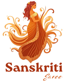Sanskriti Saree – Exquisite Handwoven Banarasi, Kanjeevaram & Chanderi Sarees Online logo