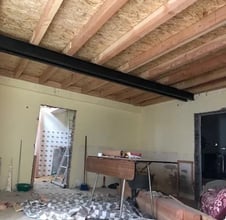 Bovenverdieping stalenbalk