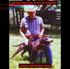 Lester Hughes and Mountain man's CH Homer Rom