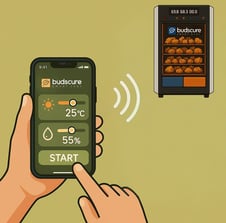 Control Budscure through Mobile