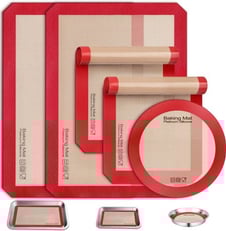 silicone mat set