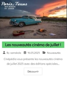 nouveautés juillet cinépédia