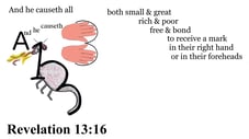 Revelation 13:16 Say it slow