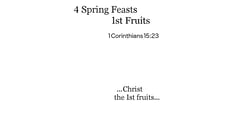 1 Corinthians 15:23 You should see
