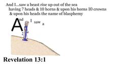 Revelation 13:1 Say it slow