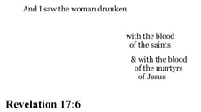 Revelation 17:6 You should see