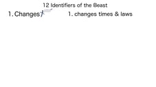 12 Identifiers of the Beast Say it slow