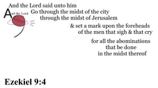 Ezekiel 9:4 Say it slow