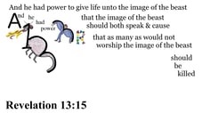 Revelation 13:15 Say it slow