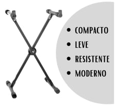 suporte para teclado resistente