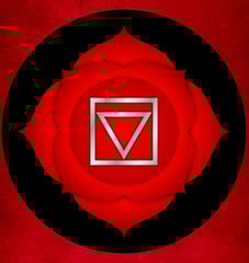 Base chakra, red chakra