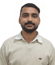 a man with a beard and a white shirt