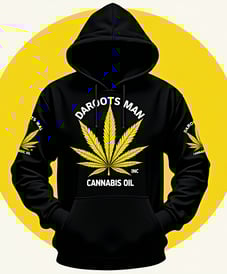 DaRootsMan Cannabis Oil Hoodie