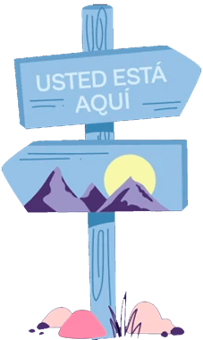 a sign post with a sign that says usted to us