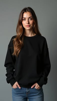 Women's Black Sweatshirt