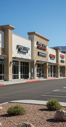 a store front of a store with a sign that says,'stop and shop