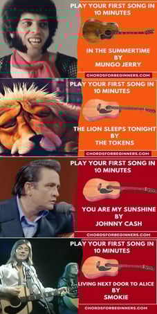 Songs that use A major chord