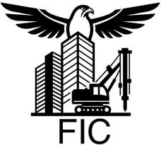 Falcon Integrated Construction co. (FIC) logo