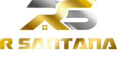 R SANTANA logo