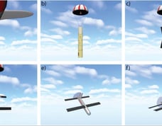A depiction of the Coyote UAS launch sequence. Courtesy Raytheon Corporation. 
