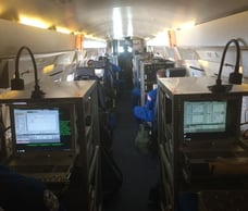 Inside NOAA's Gulfstream IV N49RF "Gonzo", Photo by Lt. David Cowan, NOAA.
