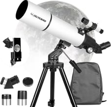 Celticbird Telescopio 80 mm Apertura 600 mm para Adultos Principiantes