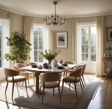 Bright living room with modern inventory