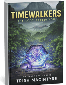 front cover of a book called Timewalkers