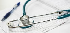 a medical stethoscope and equipments